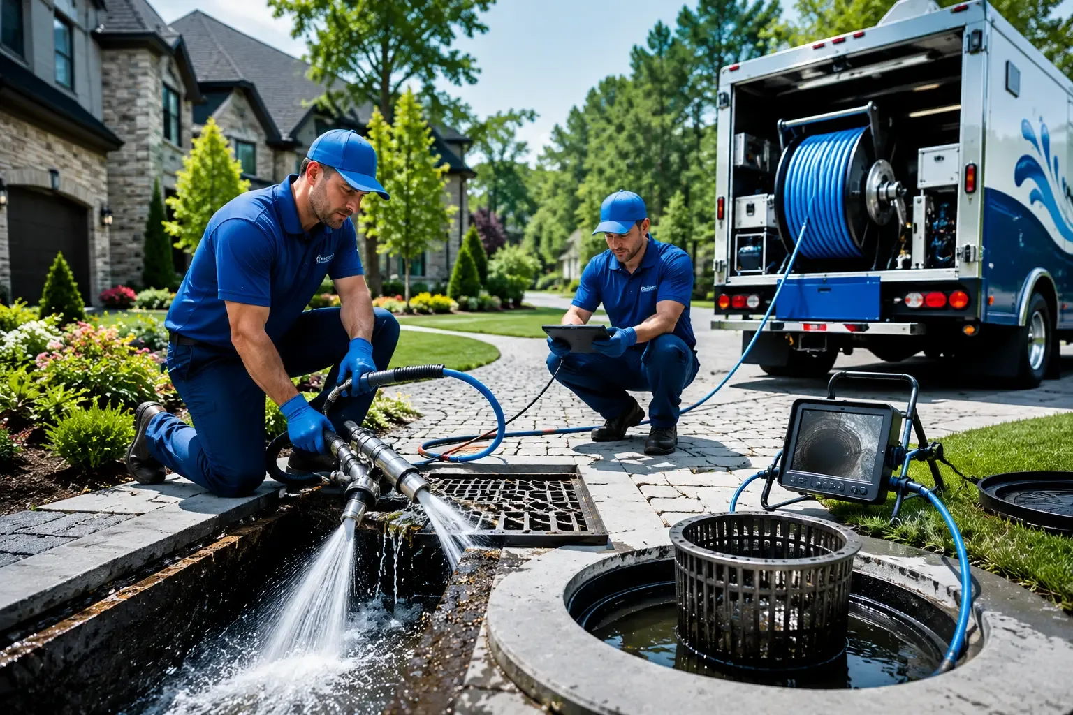 Local outdoor drain cleaning professionals in Palisades Park, NJ